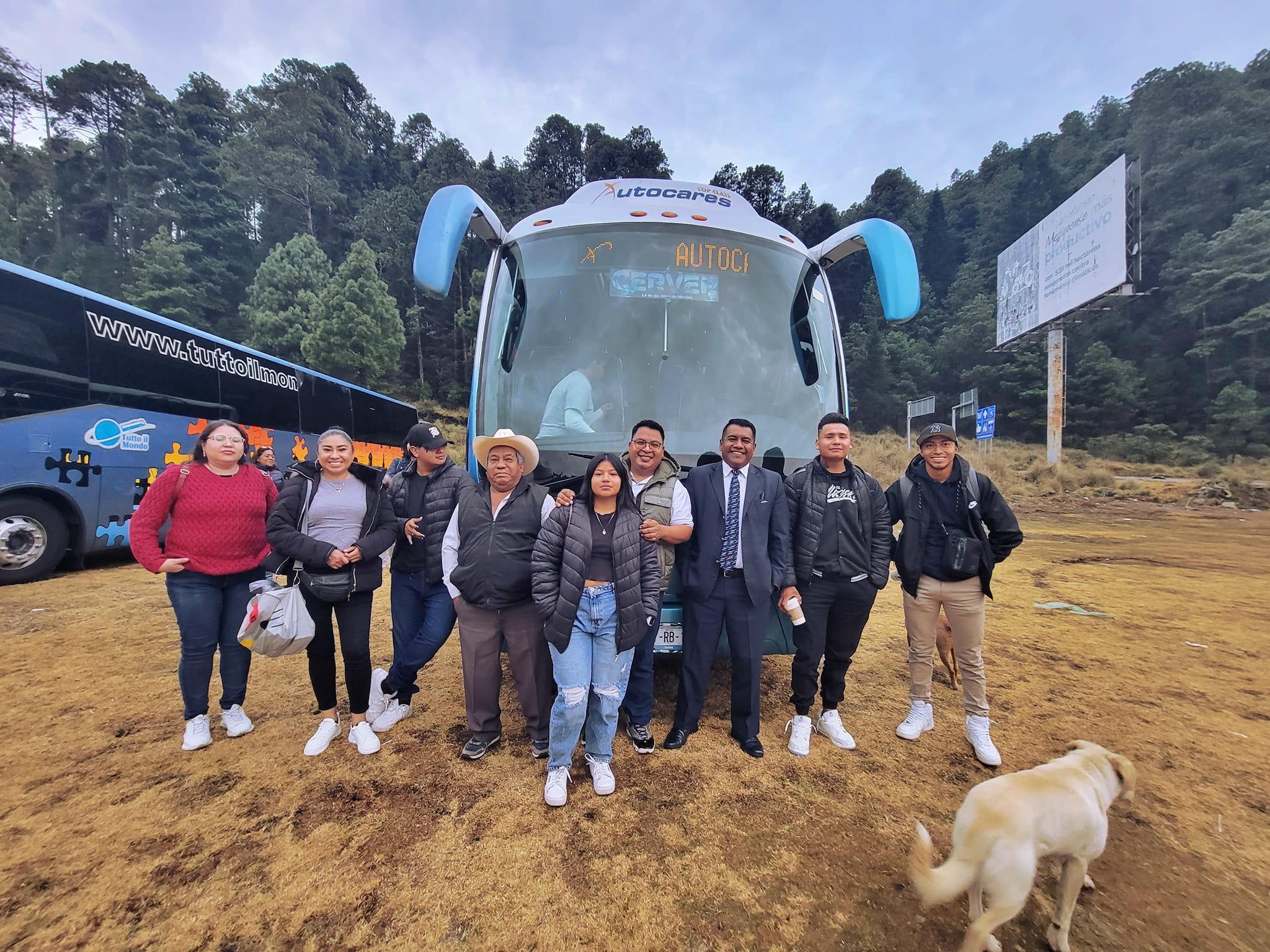 Autobús de CerVer listo para salir